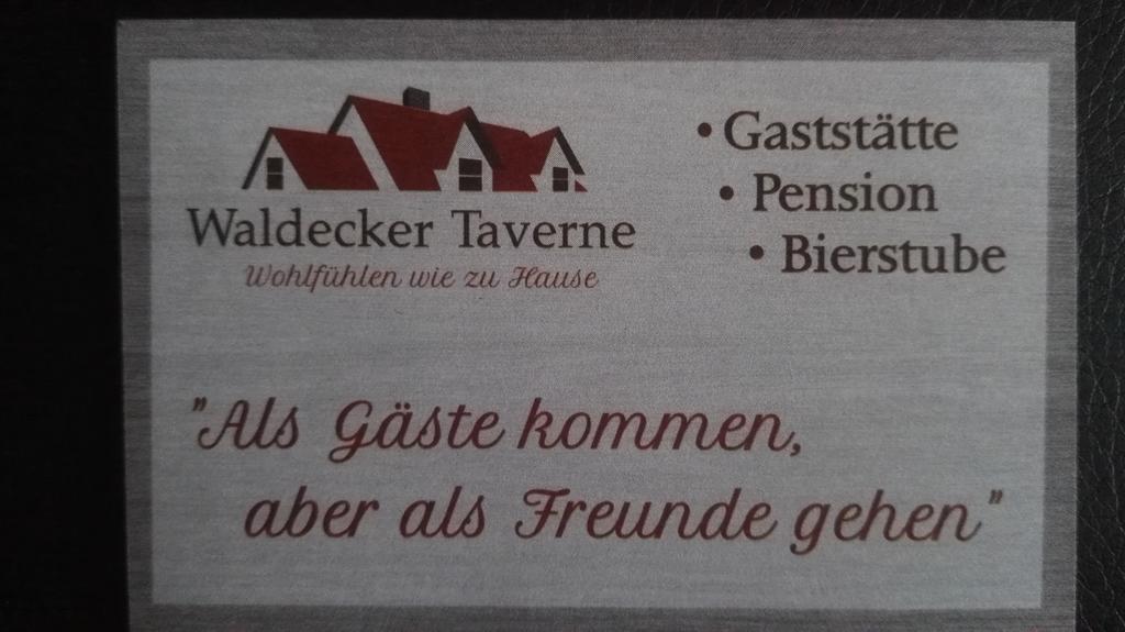 Waldecker Taverne Bad Arolsen Extérieur photo